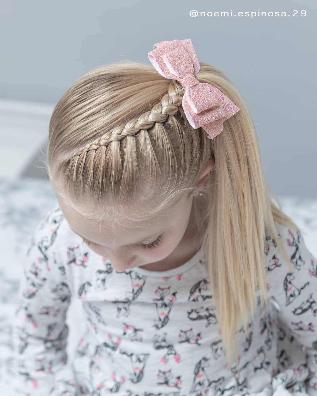 Причёски косичка ободок для девочек