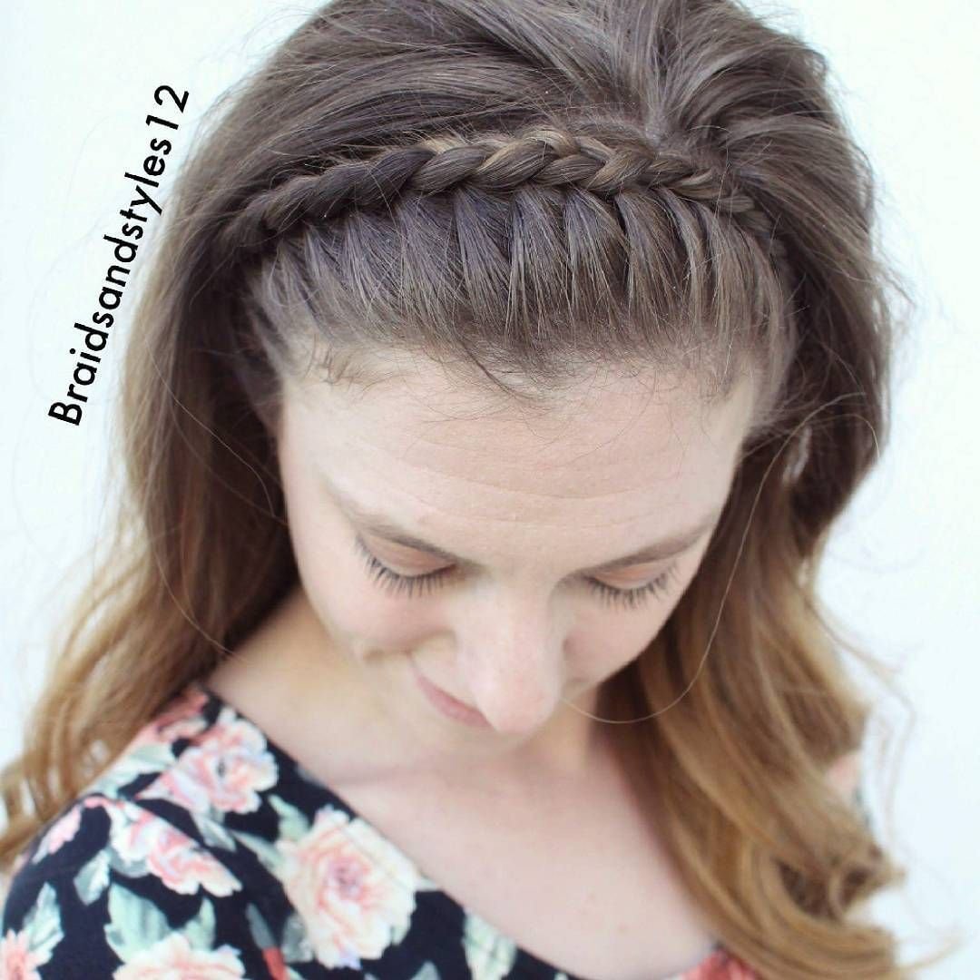 Коса ободок