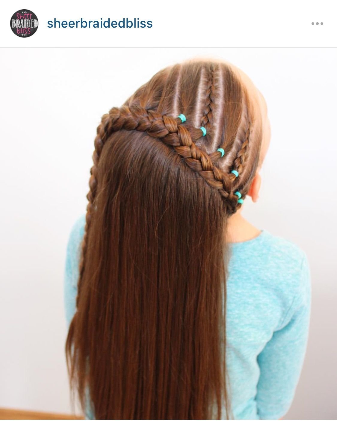 Ободок из косы