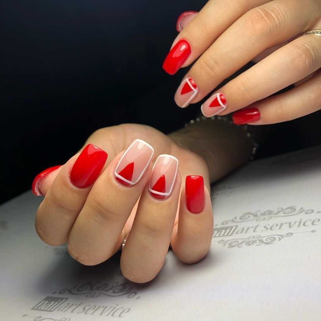 Выкладной френч красный