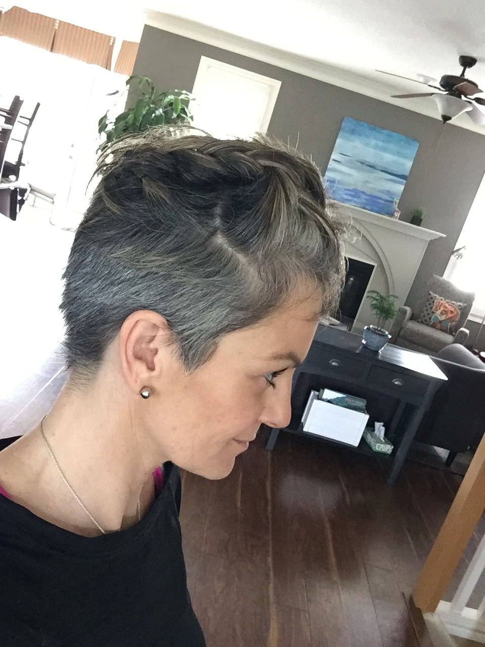 Отросшие Сбритые волосы