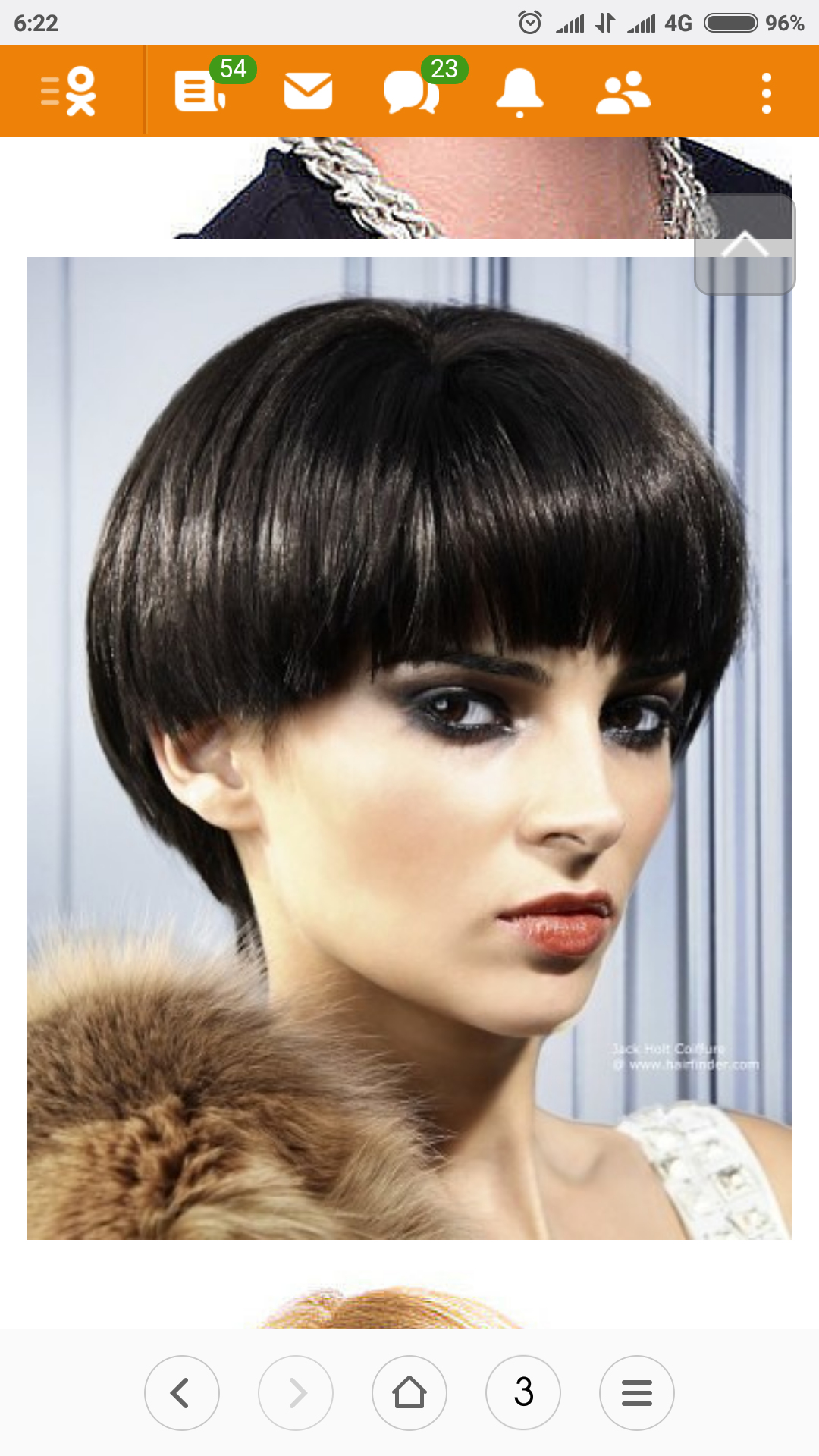 Стрижки Гарсон Боб