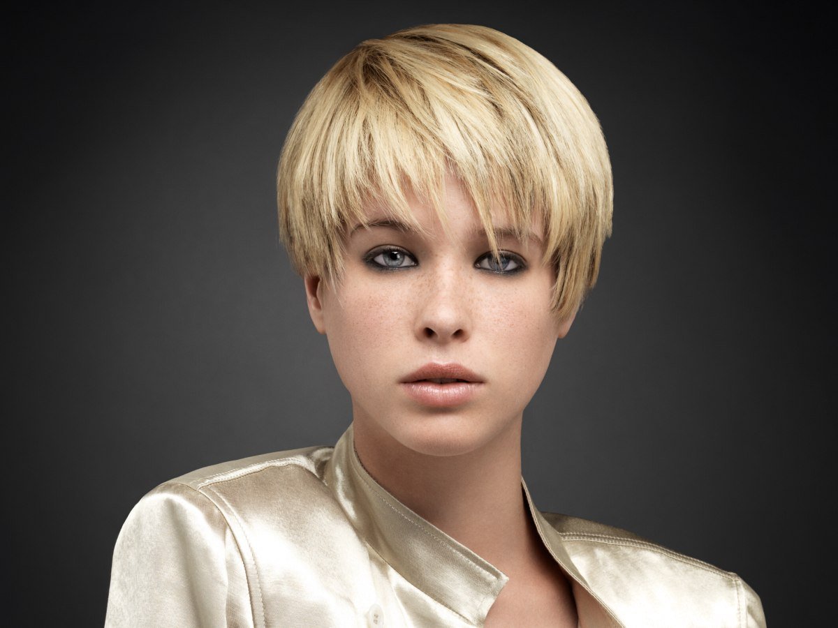 Стрижка каприз Гаврош Боб