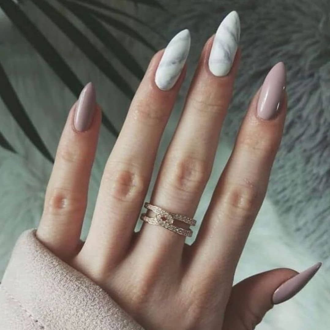 Нюдовый мрамор миндаль