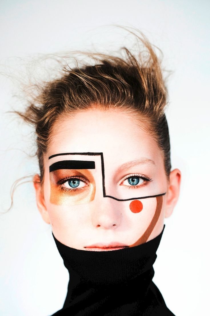 Необычный макияж