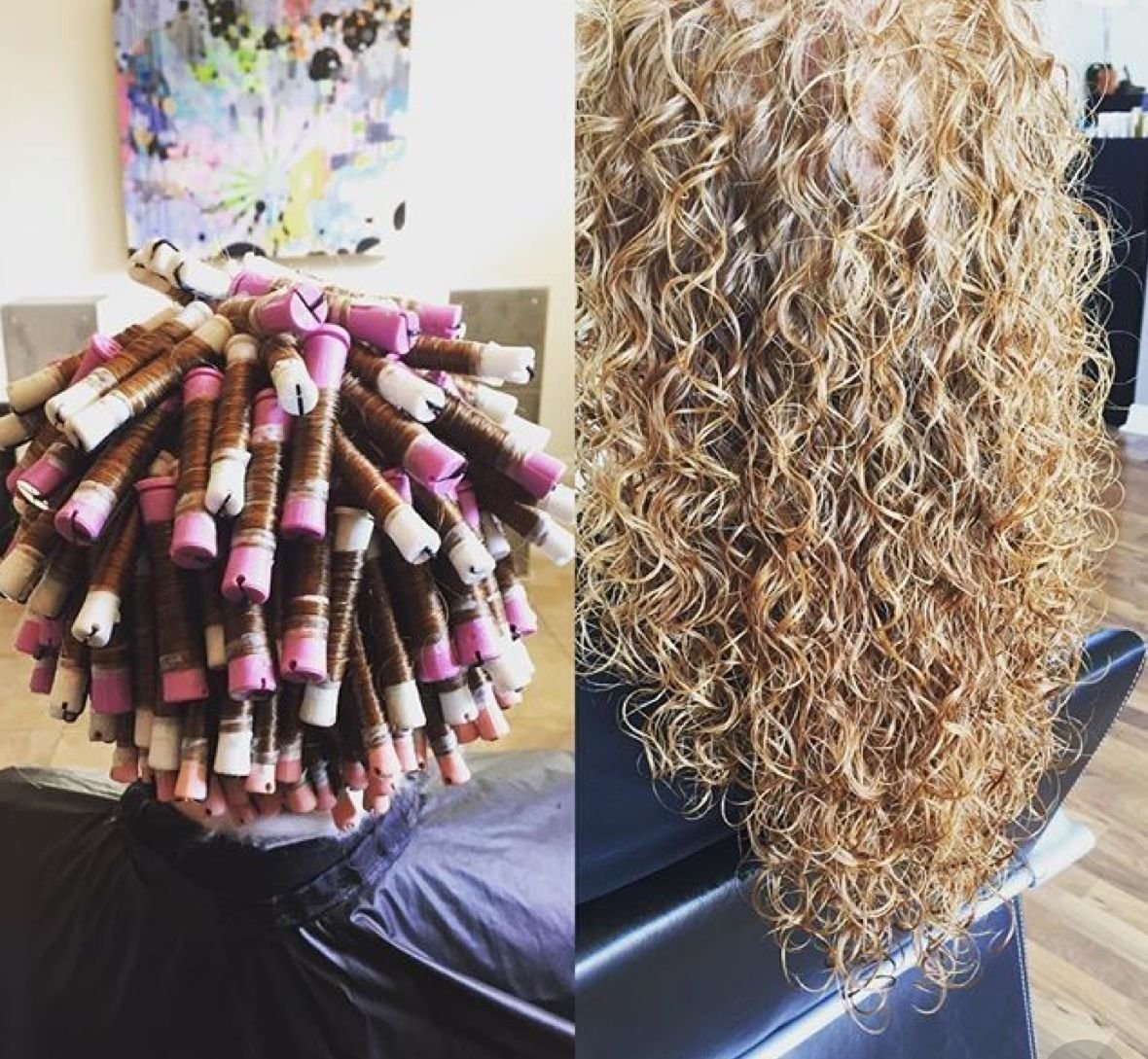 Карвинг на осветленные волосы