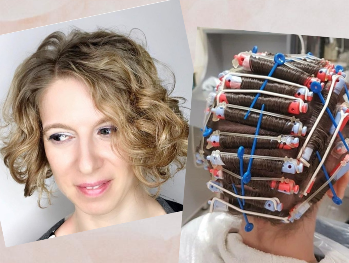 Афро кудри биозавивка