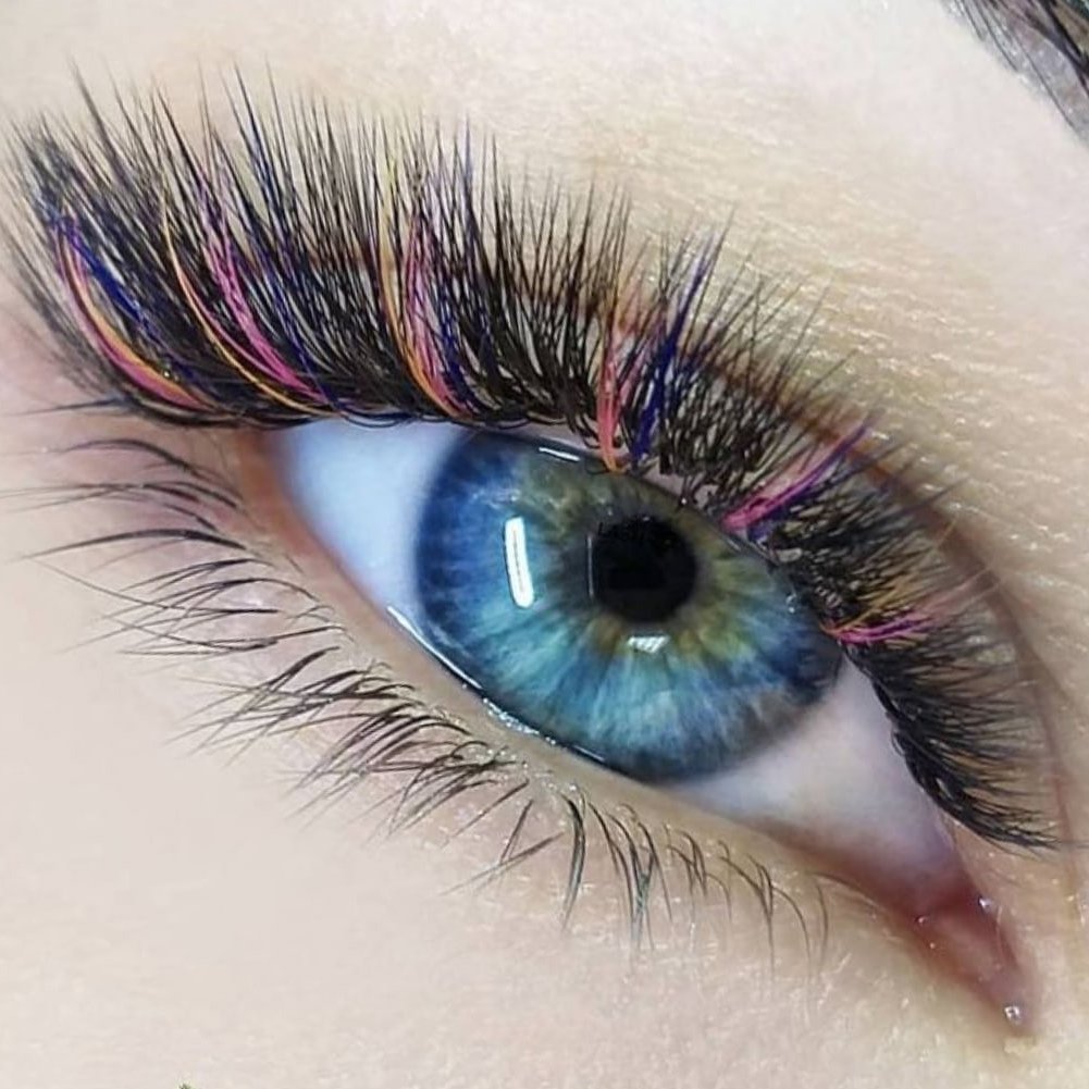 Креативное наращивание ресниц