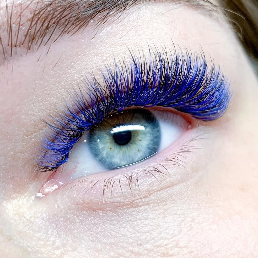 Цветные ресницы
