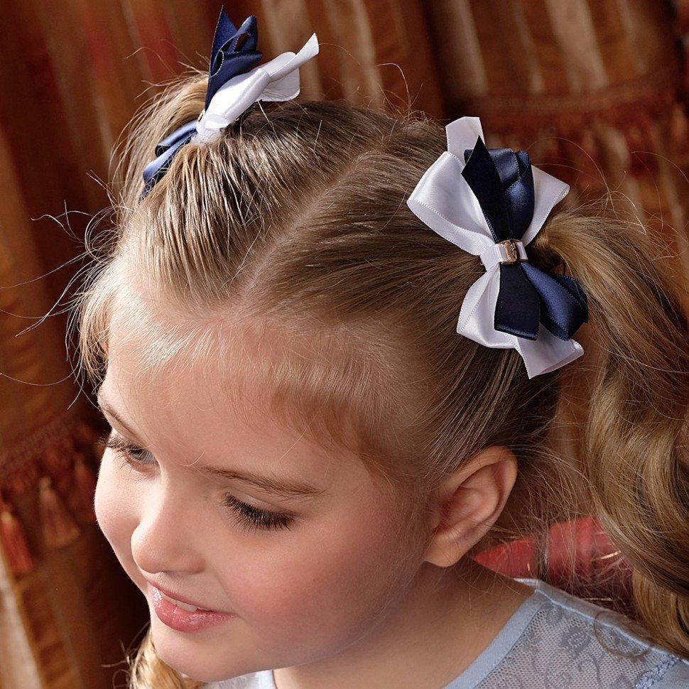 Банты для волос школьные
