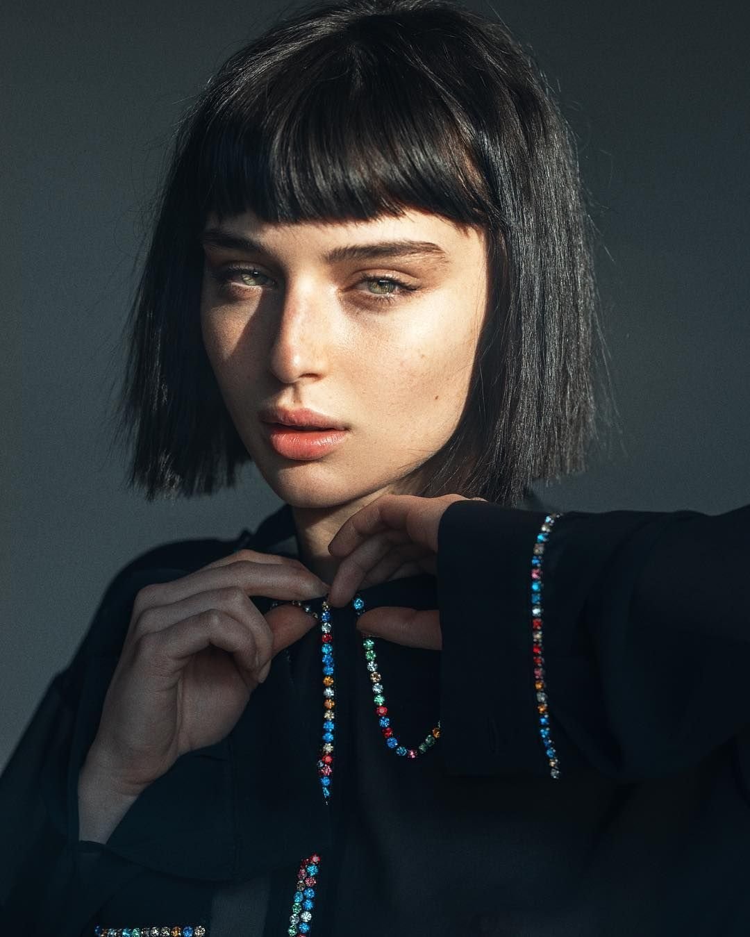 Короткая рваная стрижка Гарсон