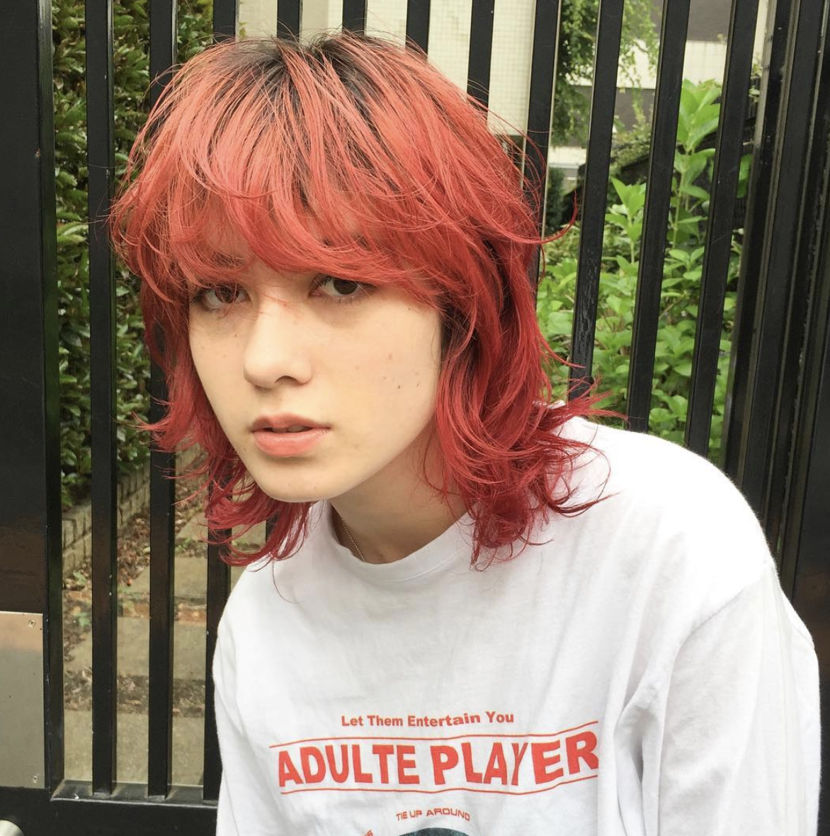 Короткая челка