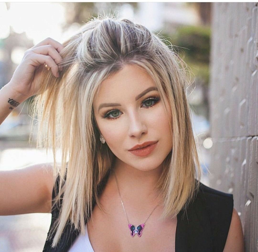 Классные стрижки на средние волосы для девушек