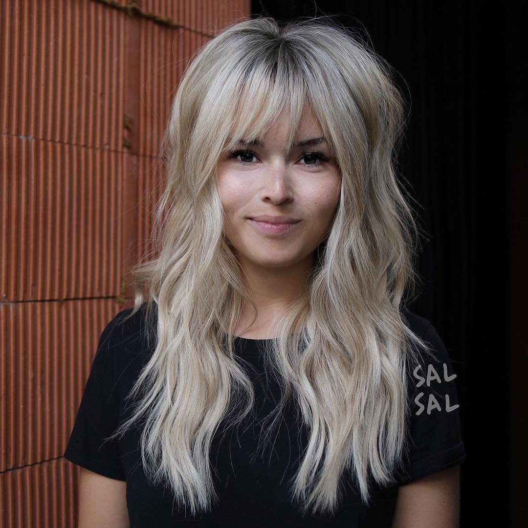 Каскад с челкой 2020