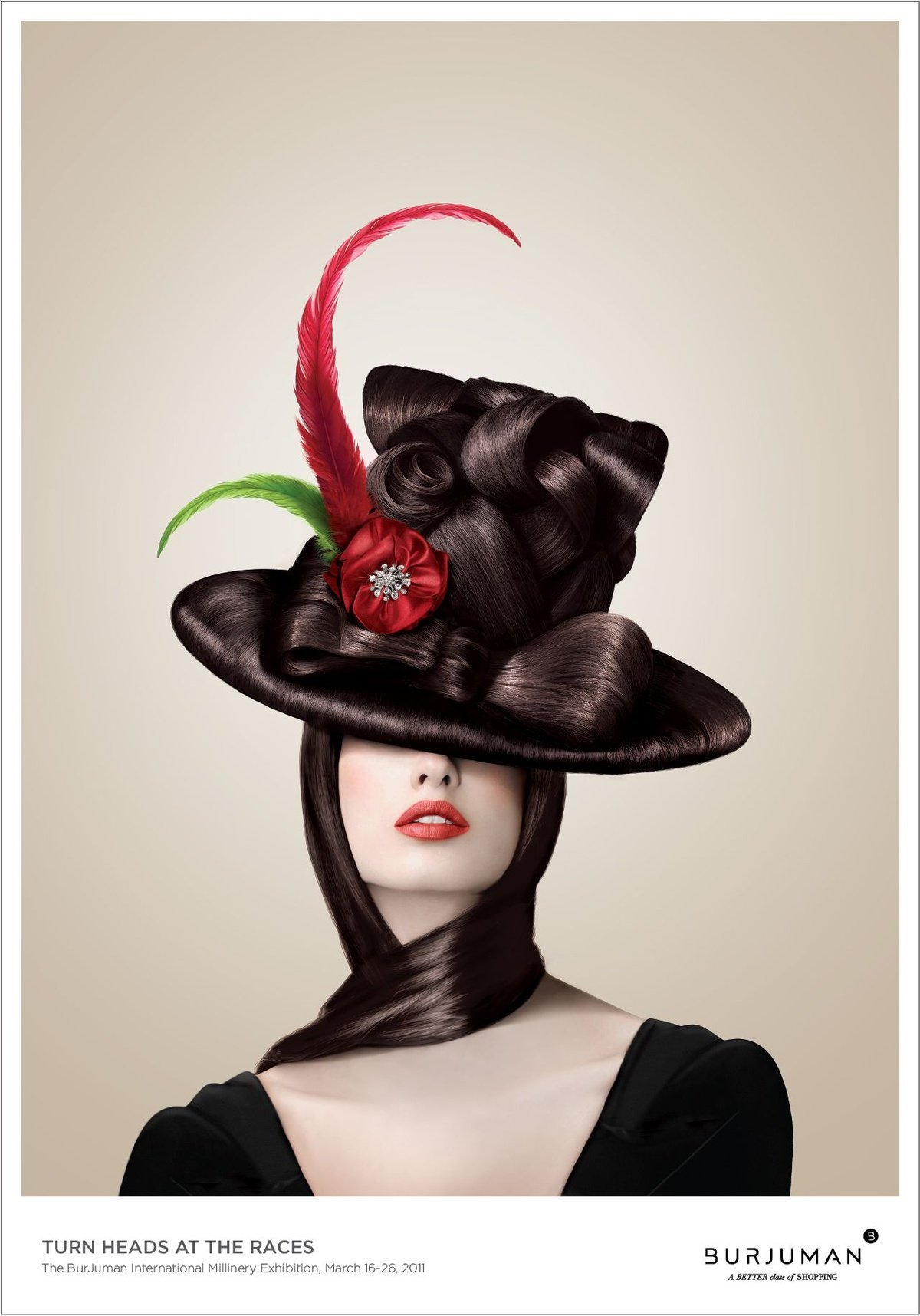 Постижерные украшения шляпка