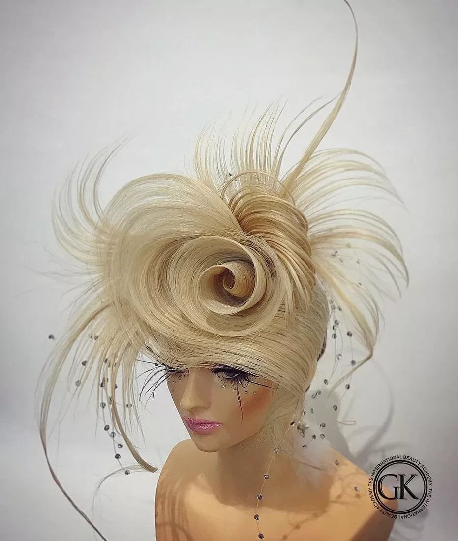 Авангардные прически Георгий кот