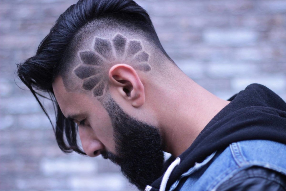 Необычные мужские прически