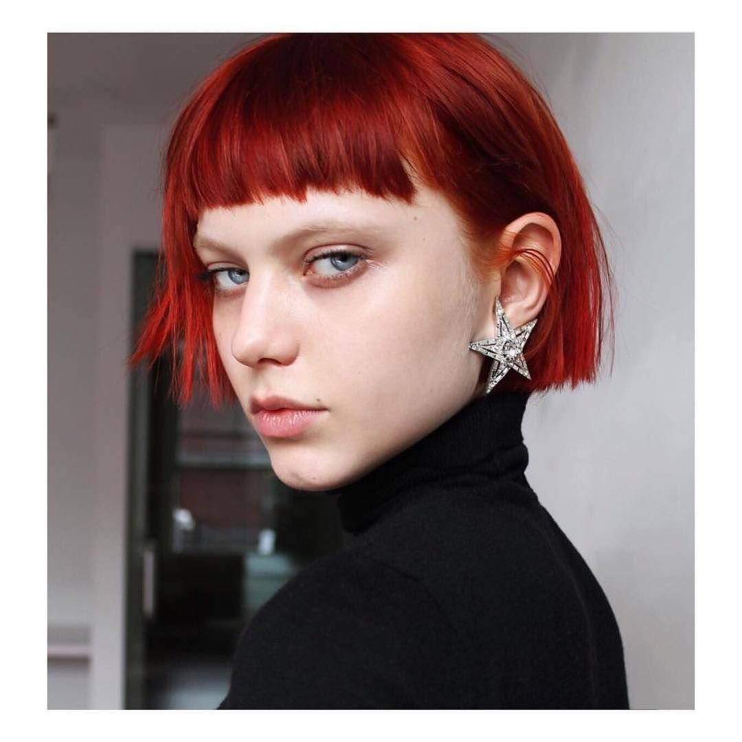 Мелирование с челкой