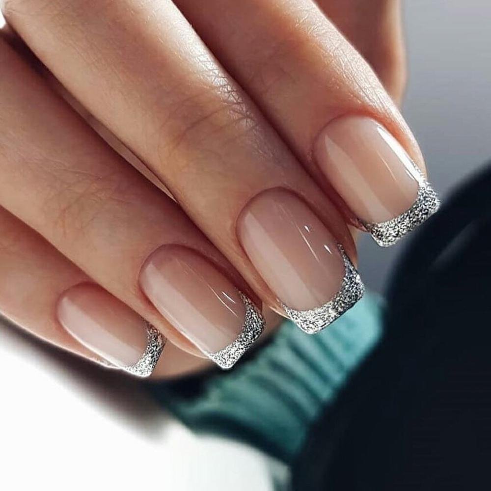 Серебристый френч