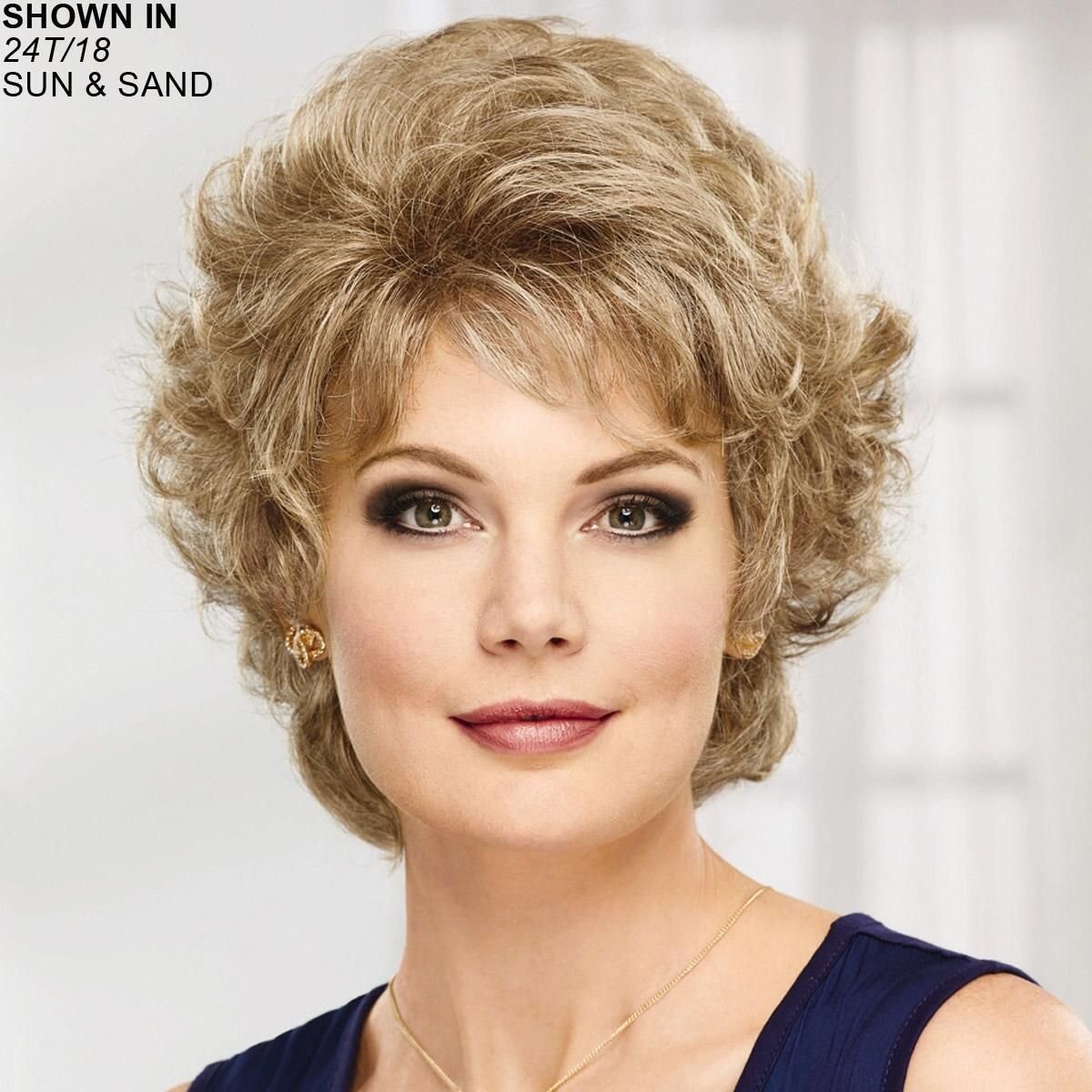 Стрижки на кудрявые волосы для женщин 50