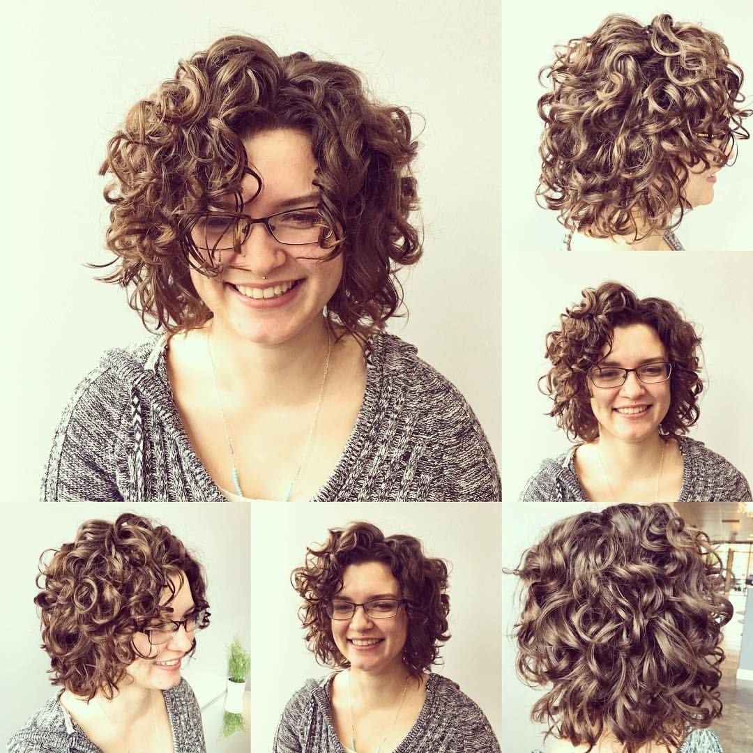 Стрижка на кудрявые волосы для полных женщин