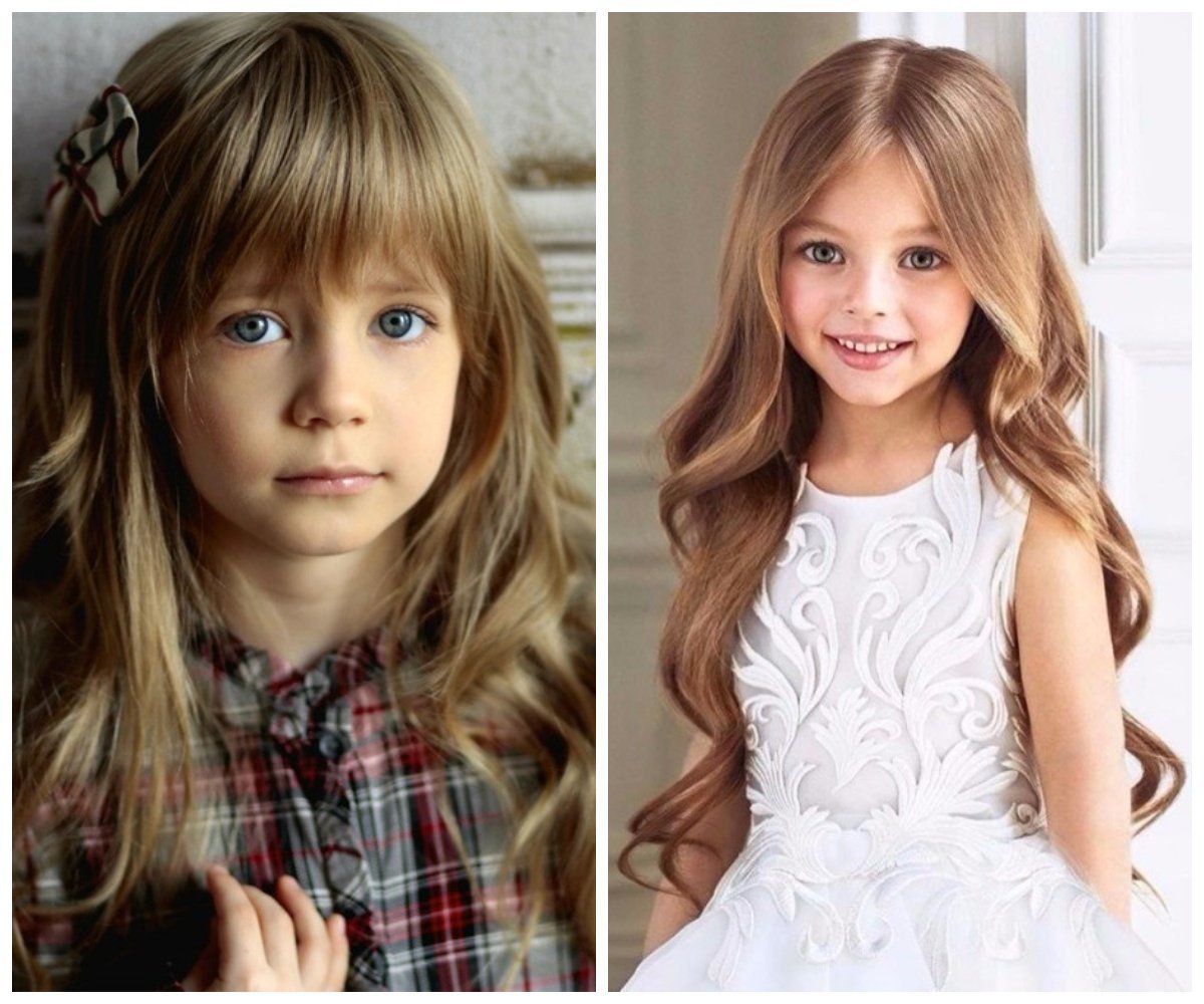 Девочка с челкой