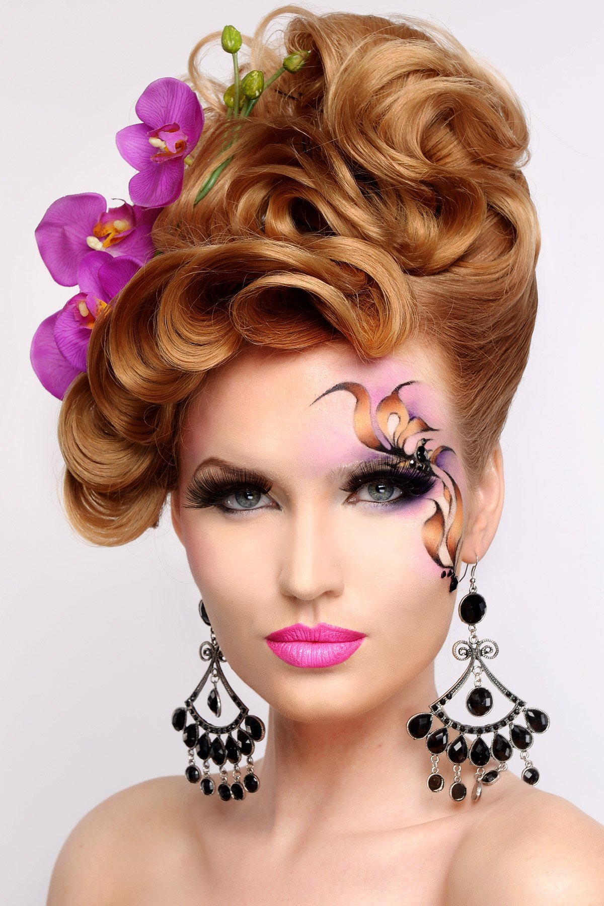 Конкурсные прически