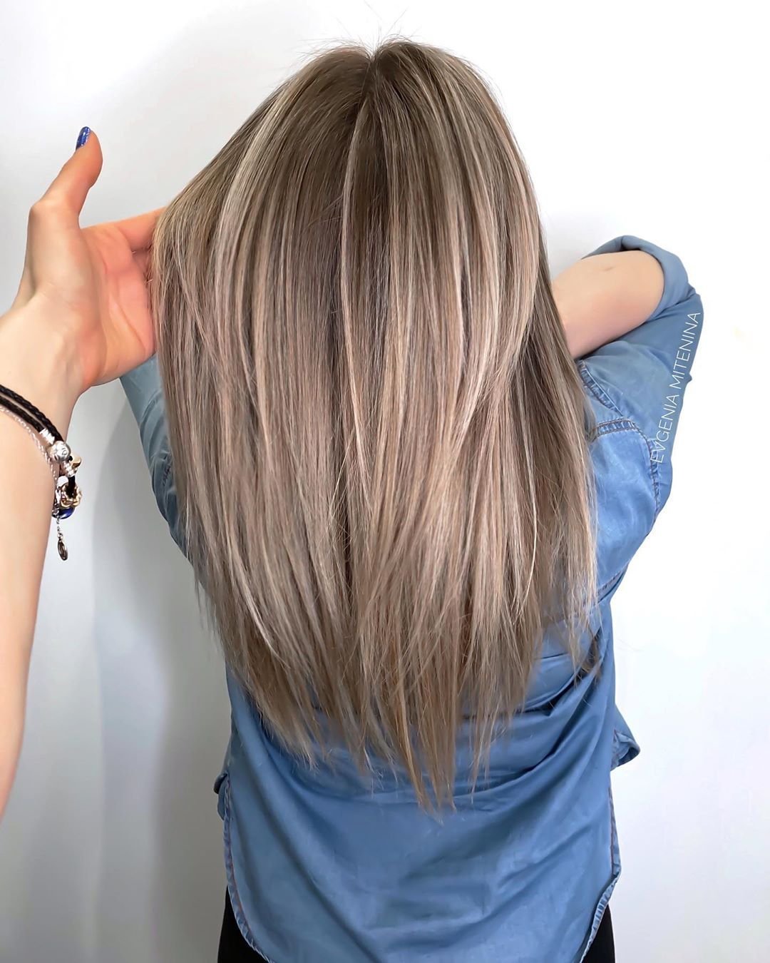 Каскад Гаврош на длинные волосы