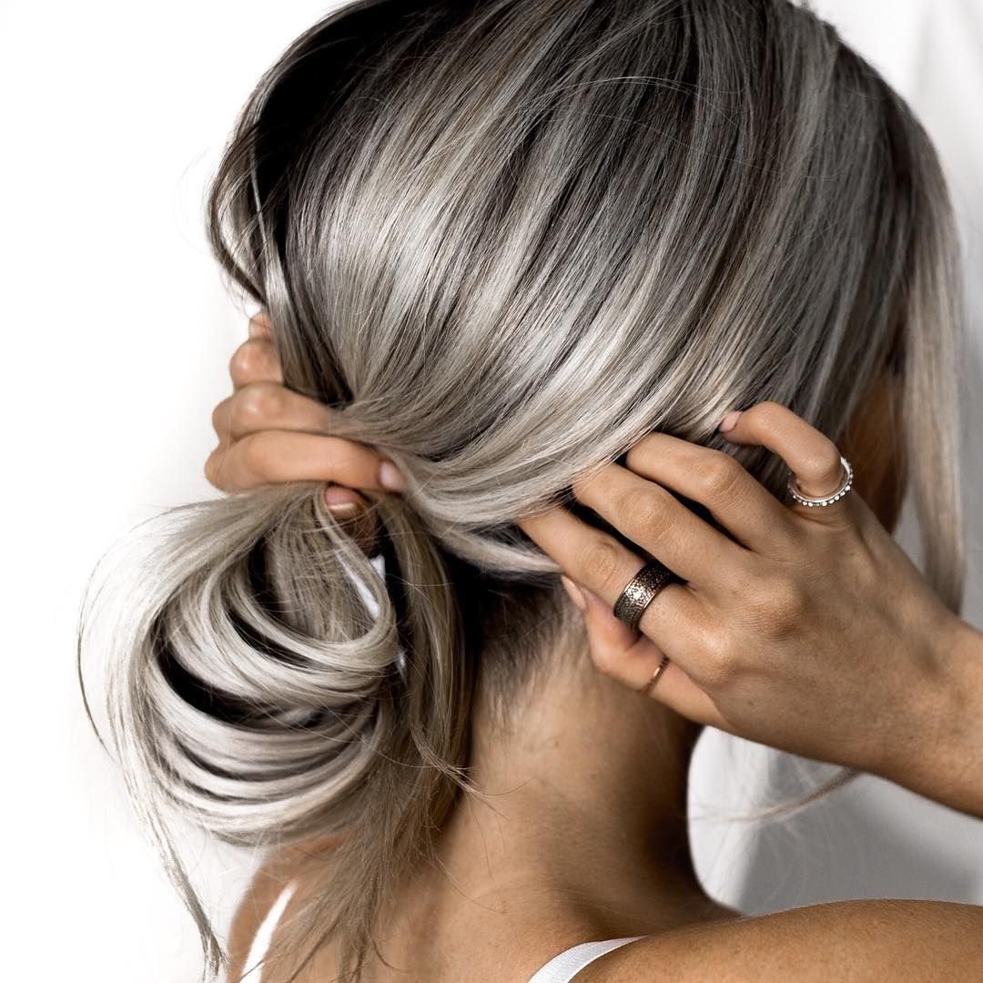 Мелирование полосками