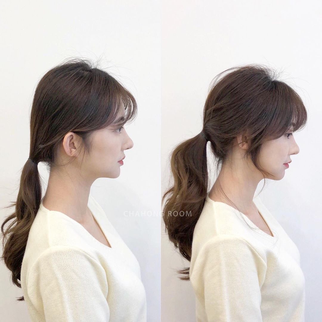 Корейская челка 2021