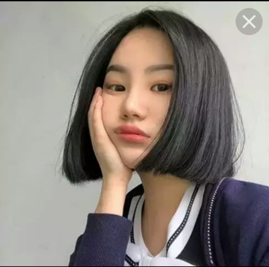 Японские стрижки с челкой