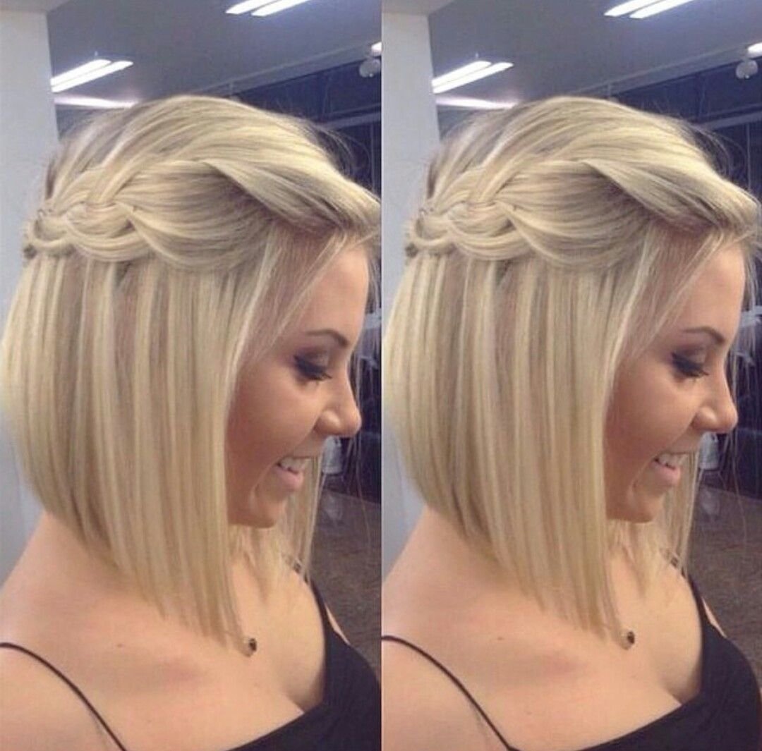 Укладка волос на Боб каре с удлинением