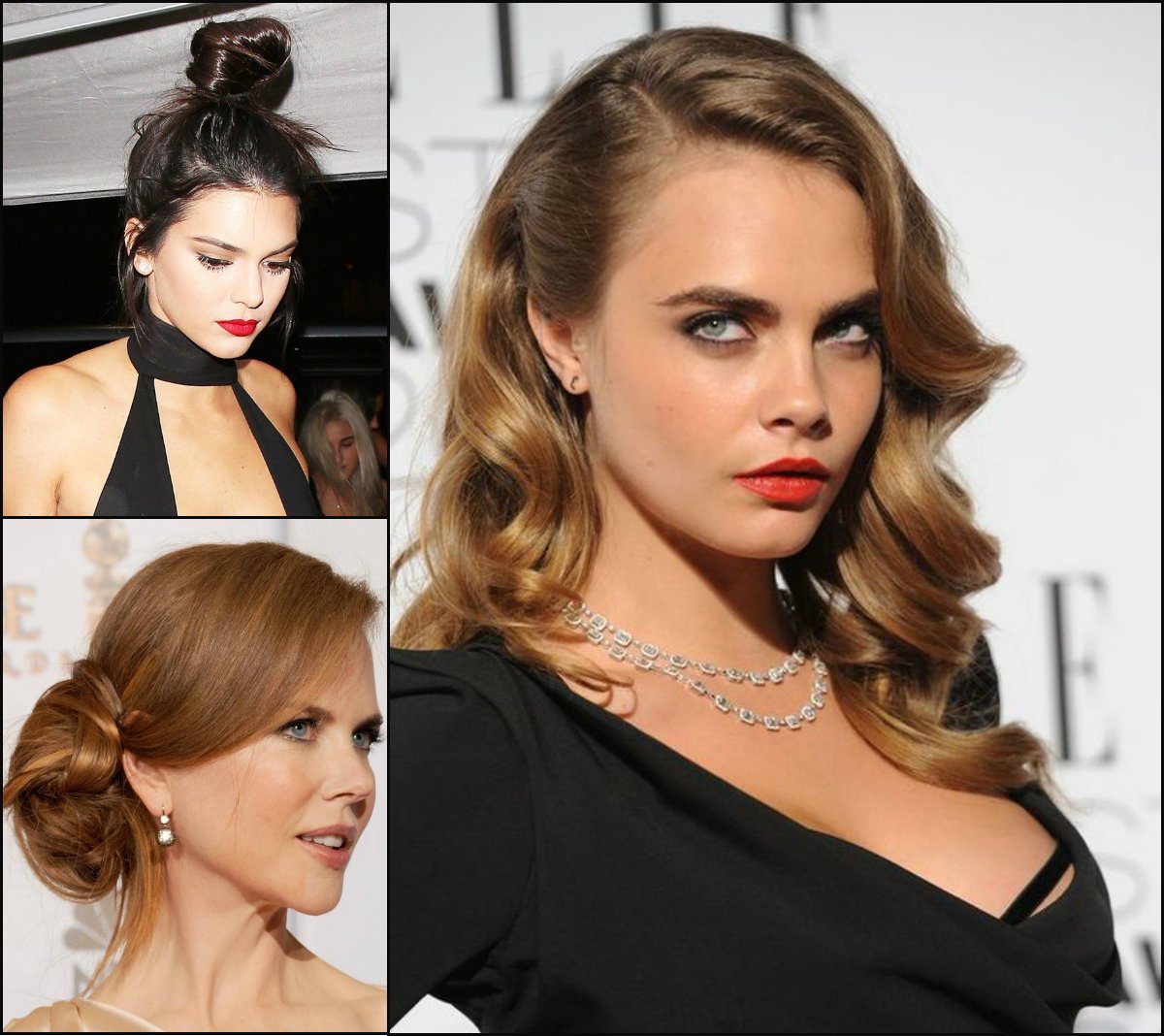 Модная прическа на вечеринку