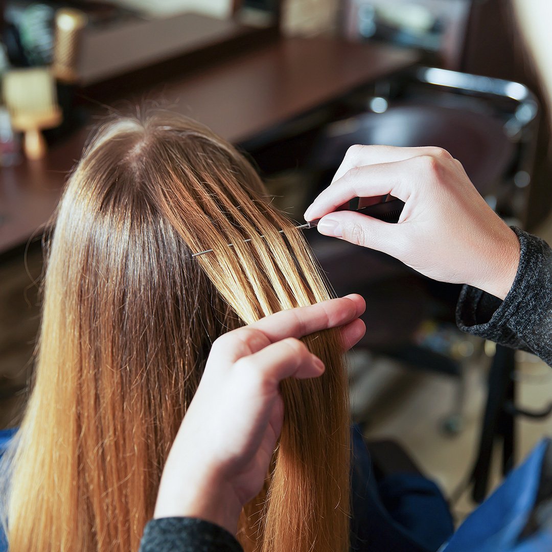 Окрашивание в салоне