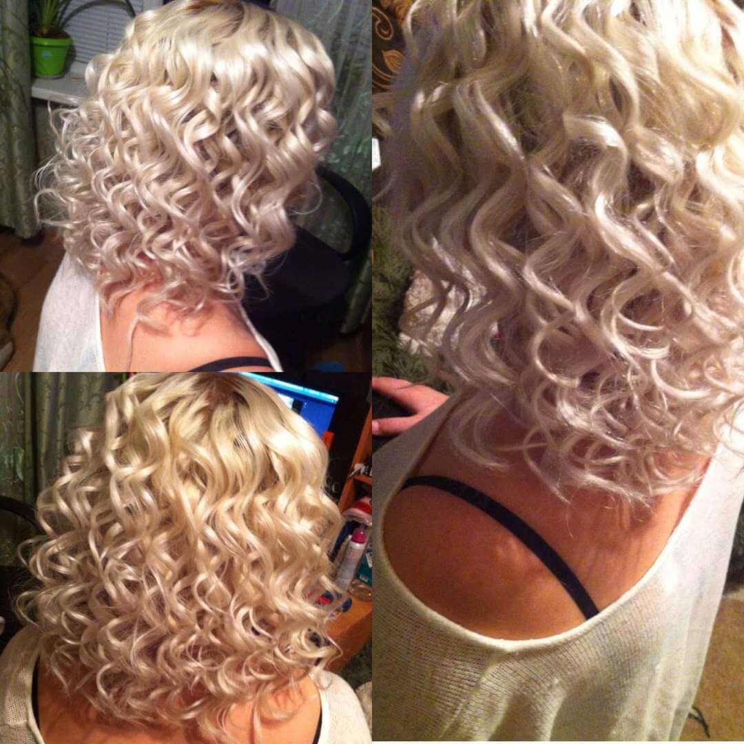 Карвинг на осветленные волосы