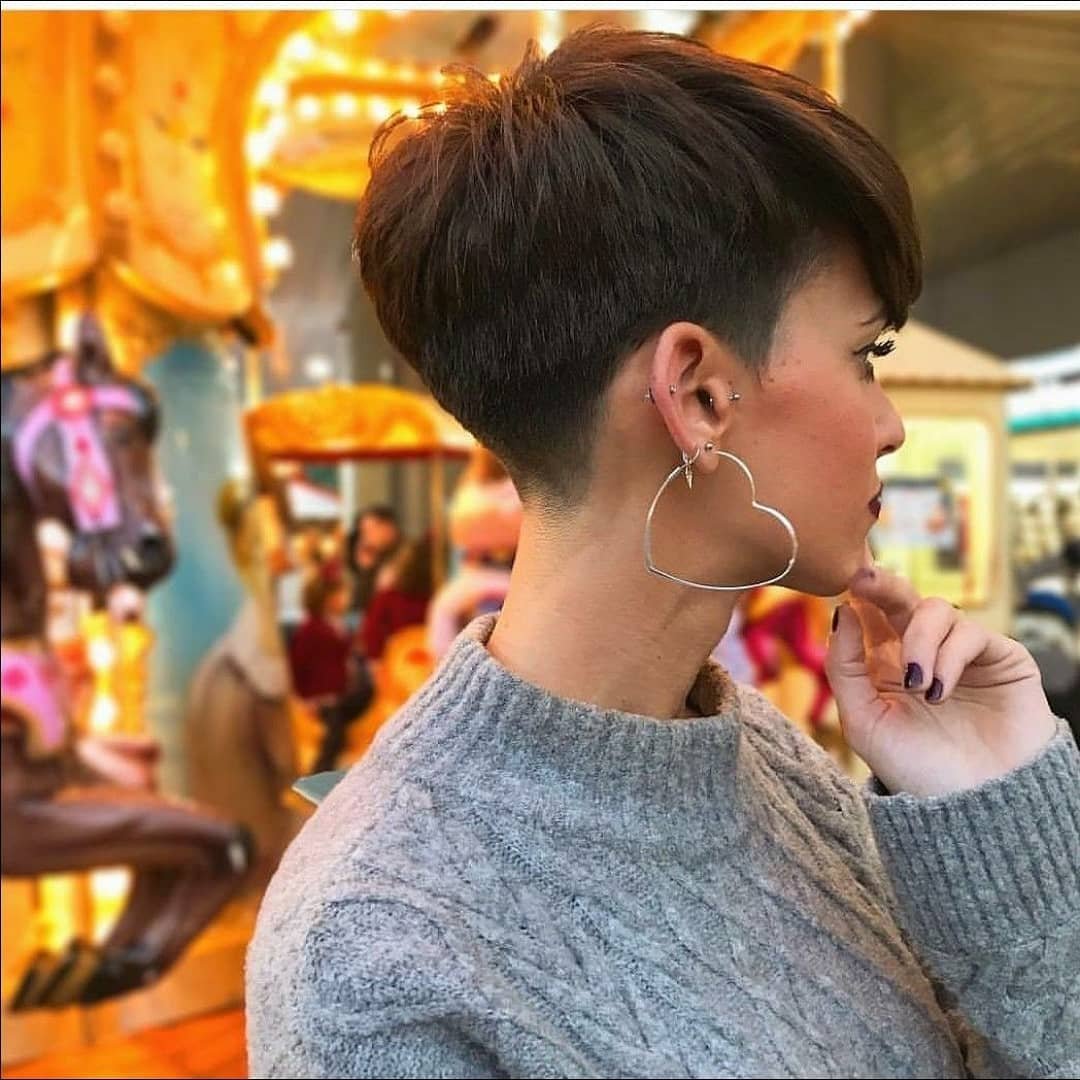 Пикси кроп стрижка