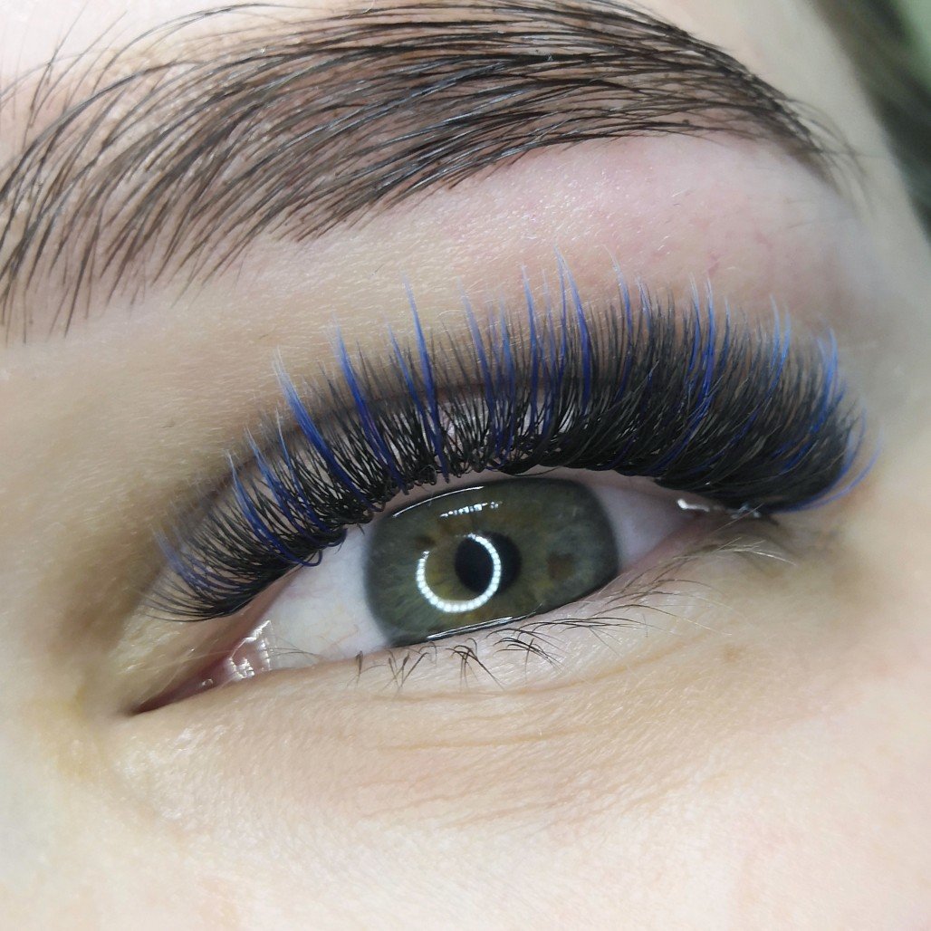 Цветные ресницы
