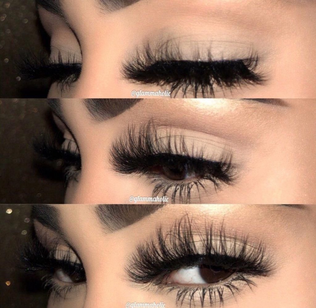 Нарощенные ресницы на карие глаза