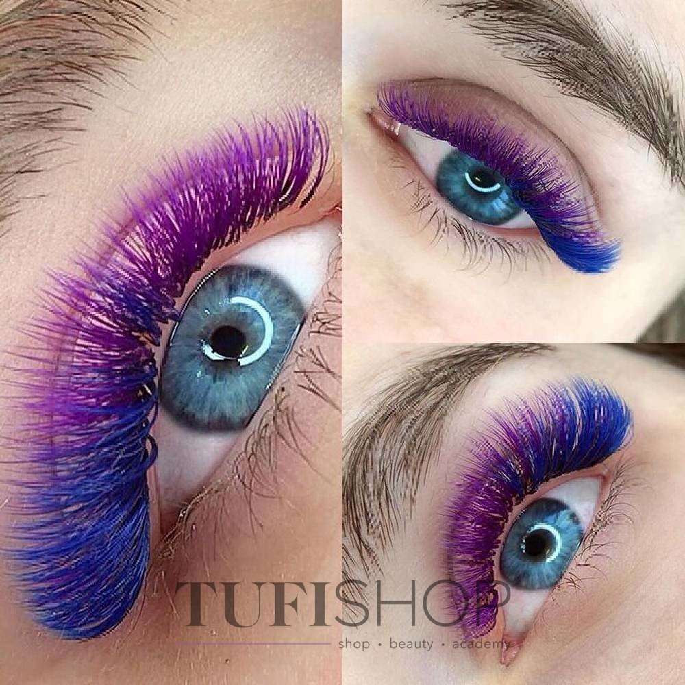 Цветные ресницы