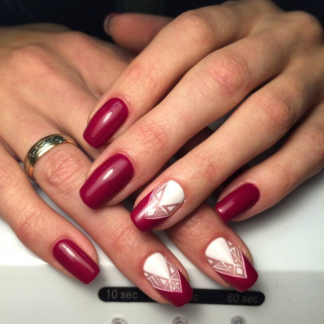 Шеллак бордо вишня 2020