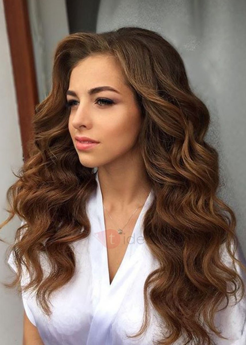 Укладка на длинные волосы