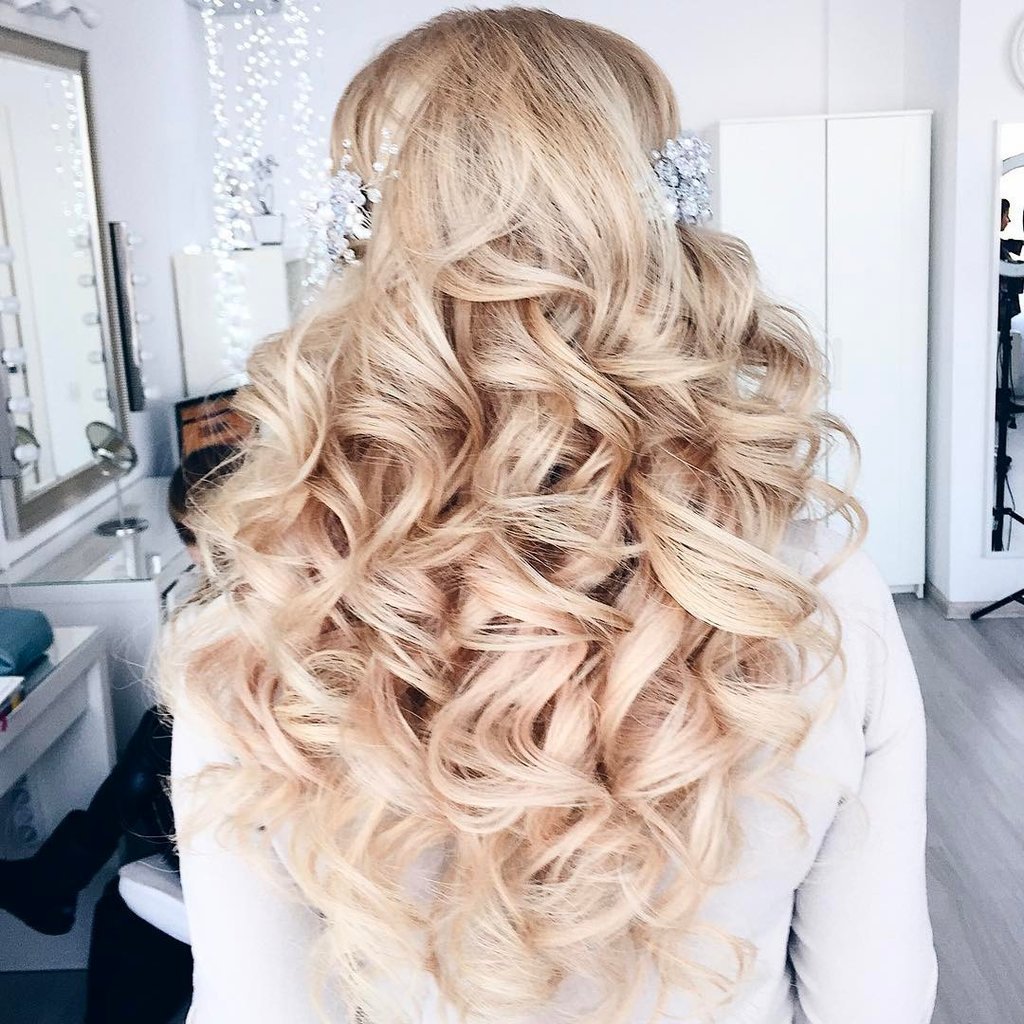 Прически с горизонтальной голливудской волной