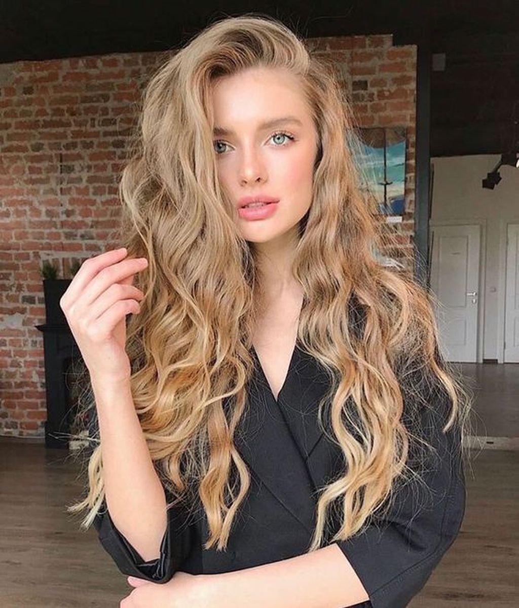 Локоны на кончиках