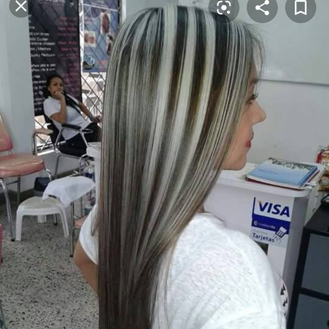 Мелирование одной пряди