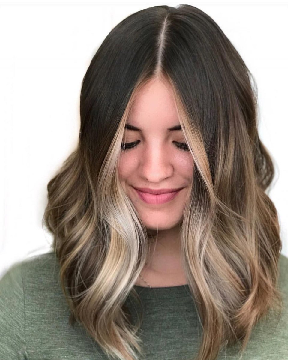 Окрашивания балаяж техника балаяж