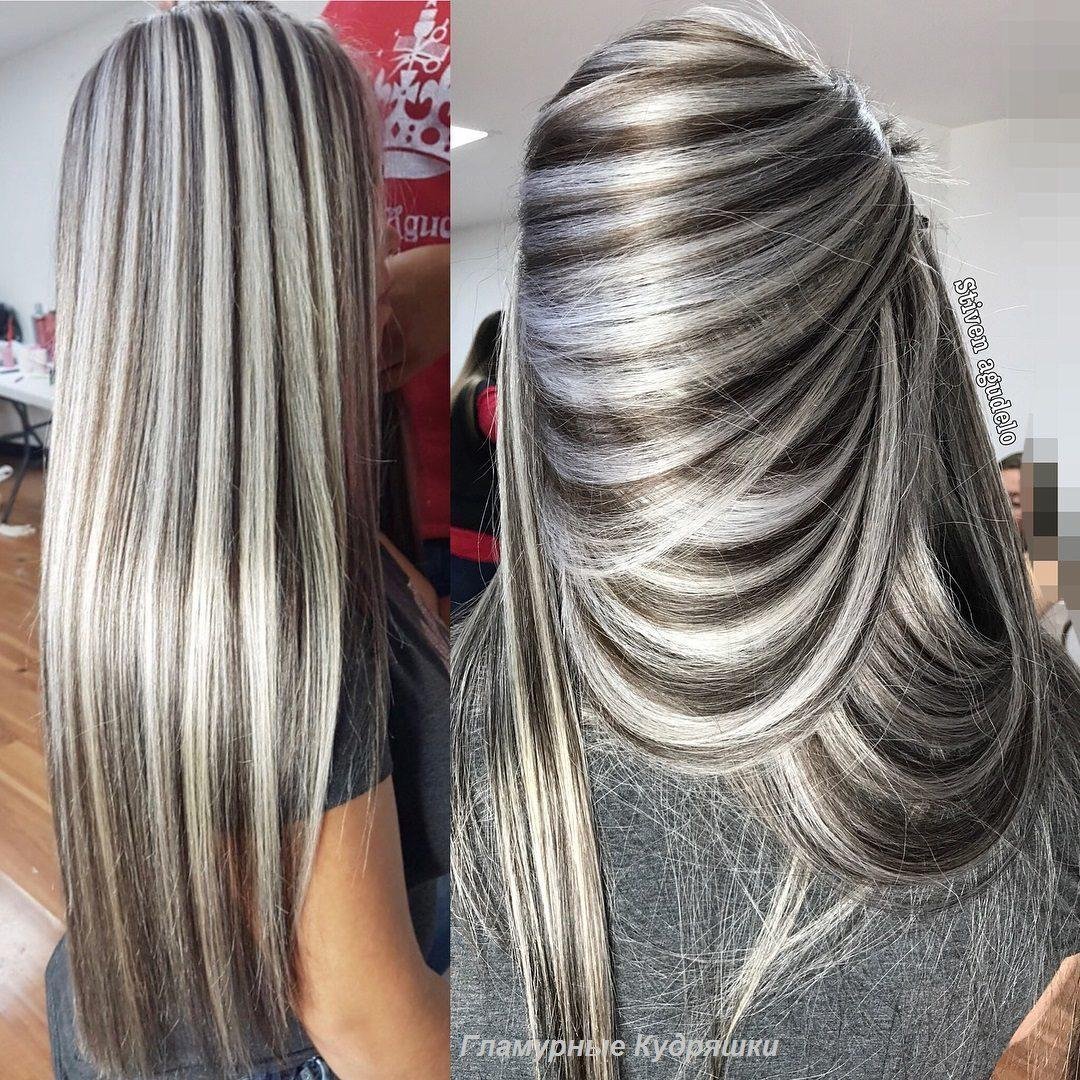 Мелирование контуринг