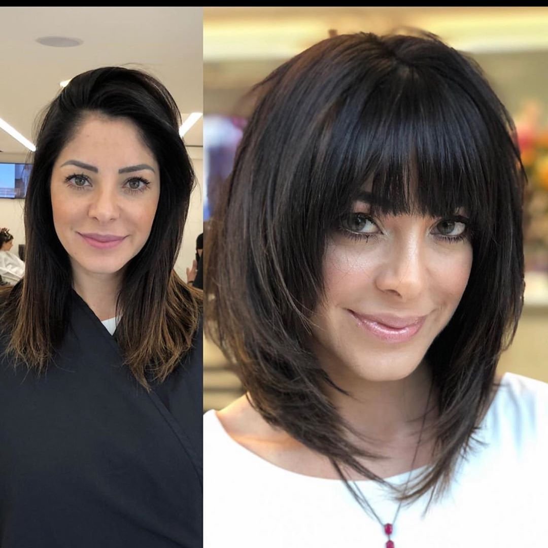 Long Bob Haircut стрижка 2021