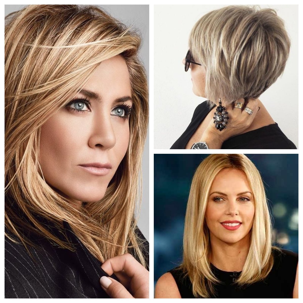 Каре с градуировкой на средние волосы лесенкой у лица