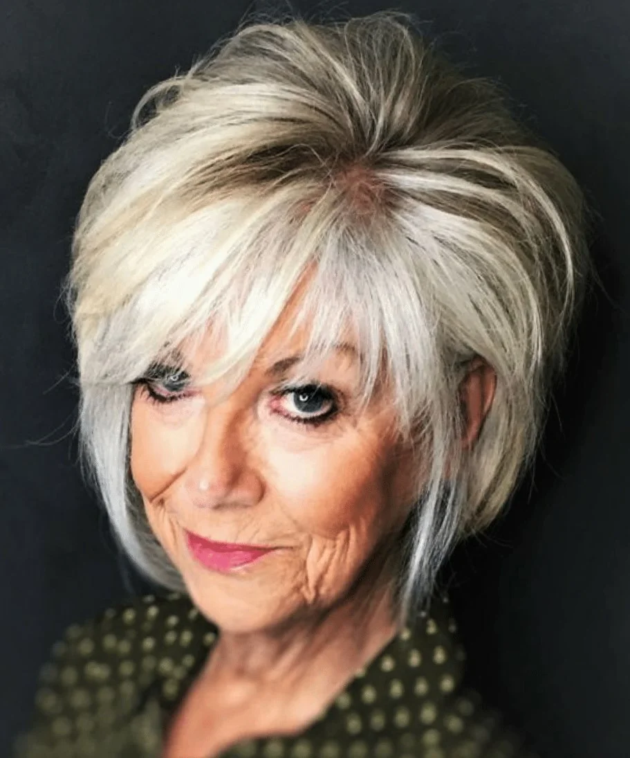 Стрижка Пикси-Боб на короткие волосы для женщин за 50