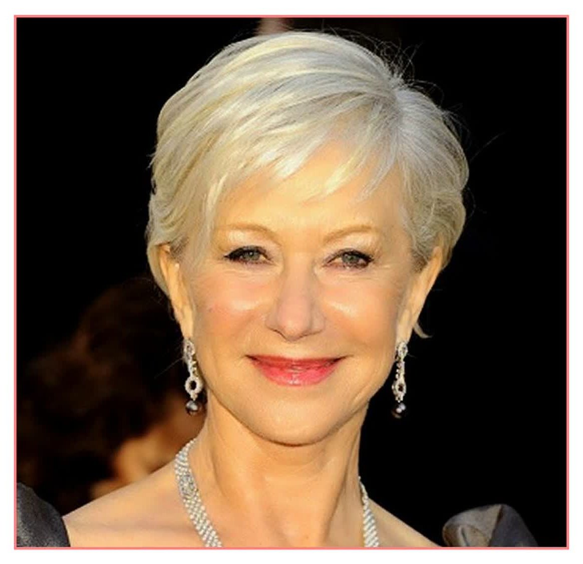 Стрижка Гарсон Пикси на короткие волосы для женщин после 50